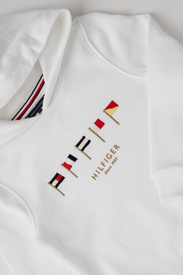 Tommy Hilfiger Памучно худи с надпис - Pepit.bg