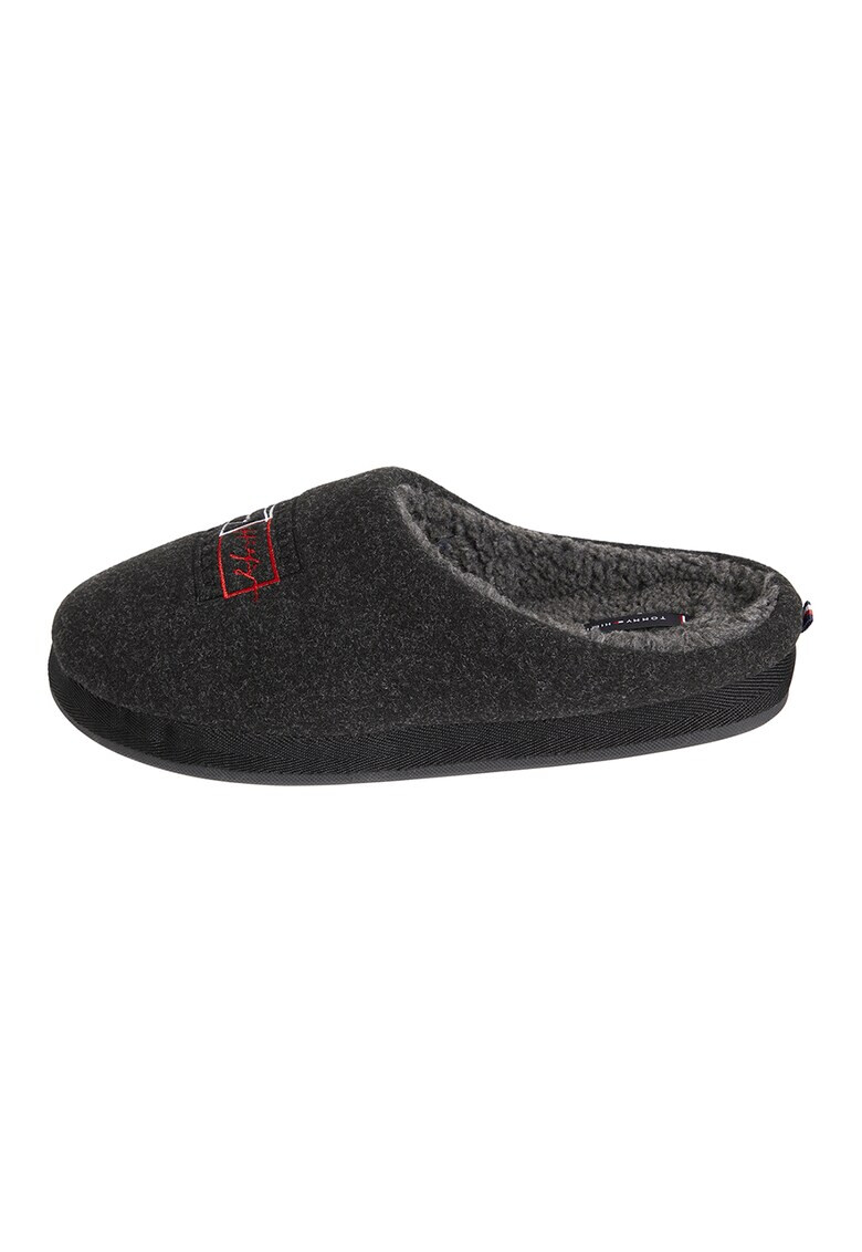 Tommy Hilfiger Пантофи с вълна с бродирано лого - Pepit.bg
