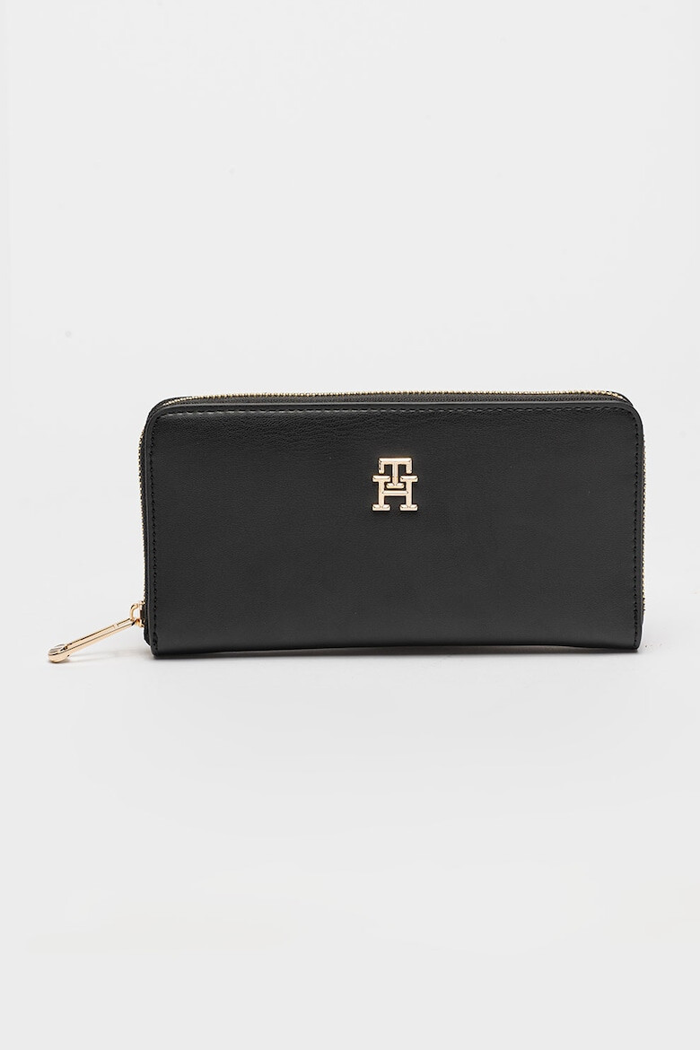 Tommy Hilfiger Портфейл с цип и монограм - Pepit.bg