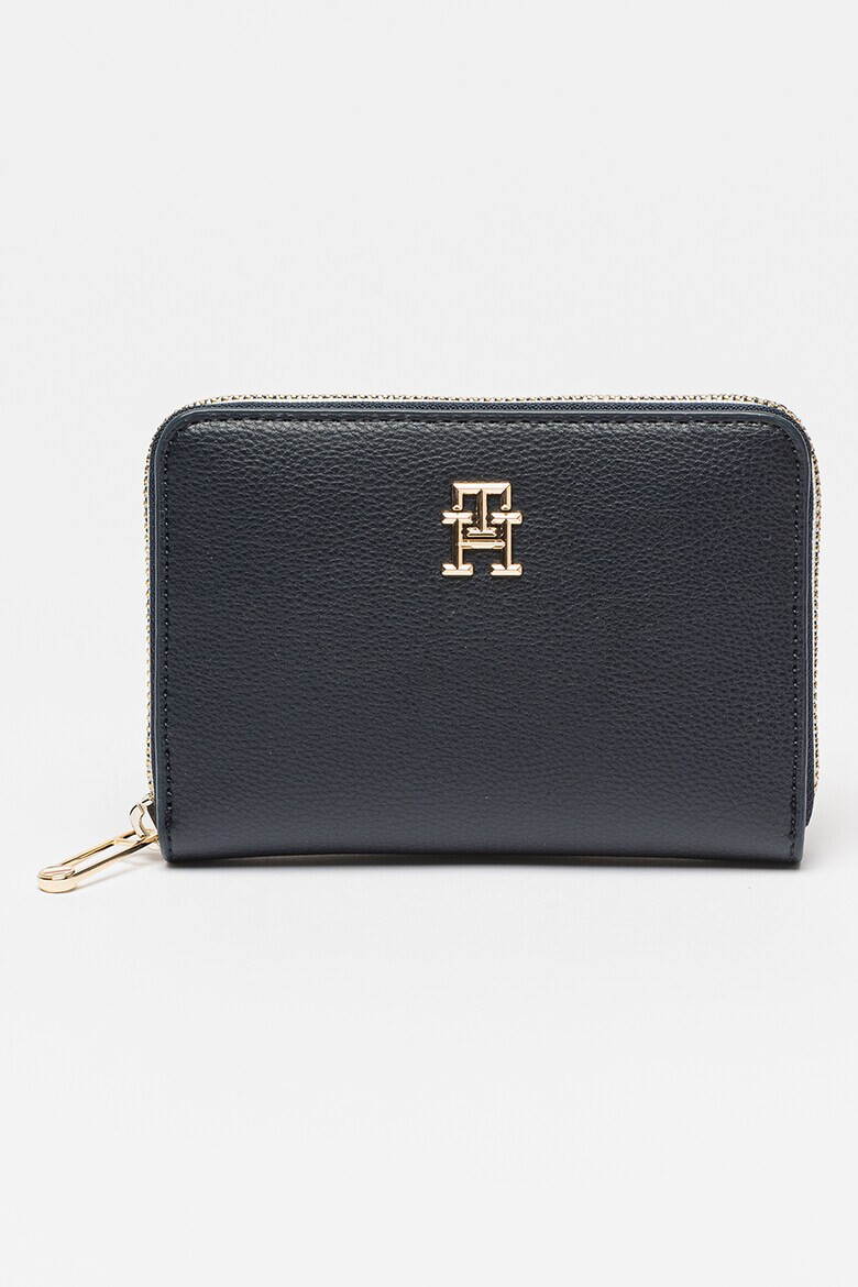 Tommy Hilfiger Портмоне Essential с цип и лого - Pepit.bg