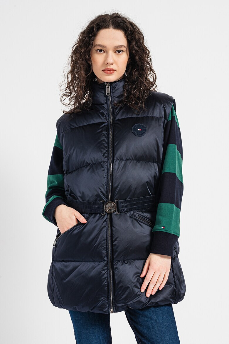 Tommy Hilfiger Пухен елек с цип - Pepit.bg