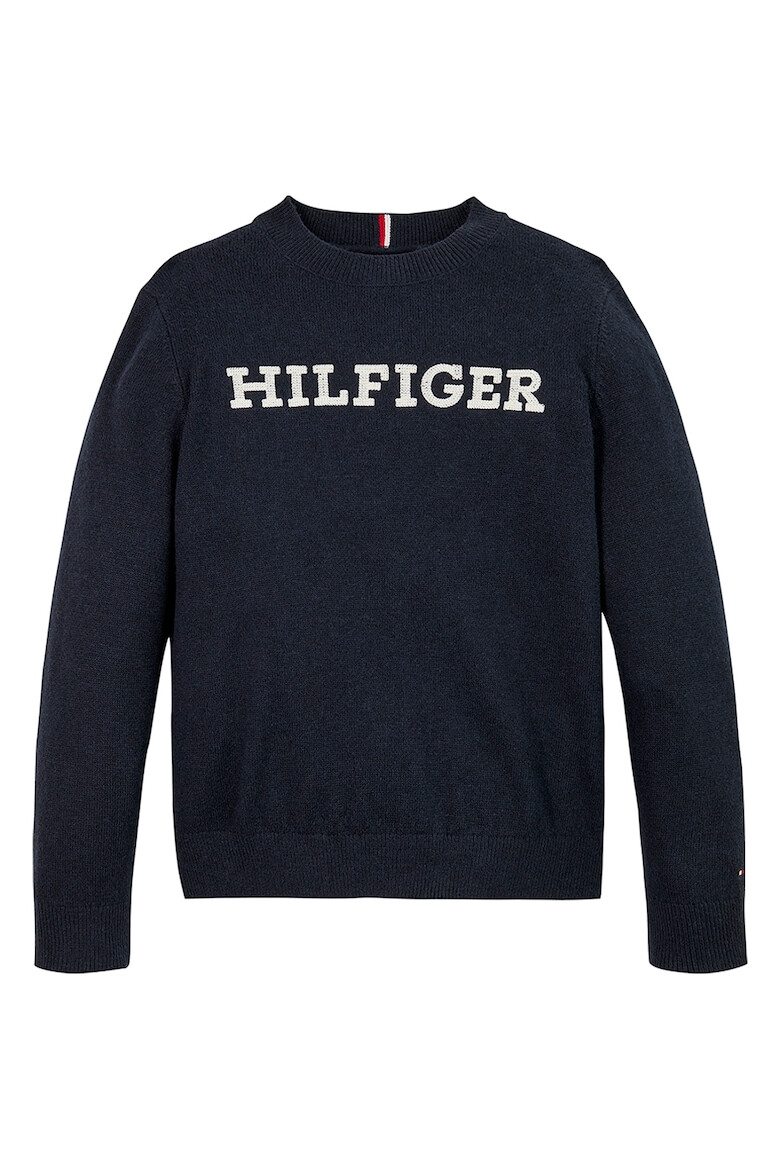 Tommy Hilfiger Пуловер с лого - Pepit.bg