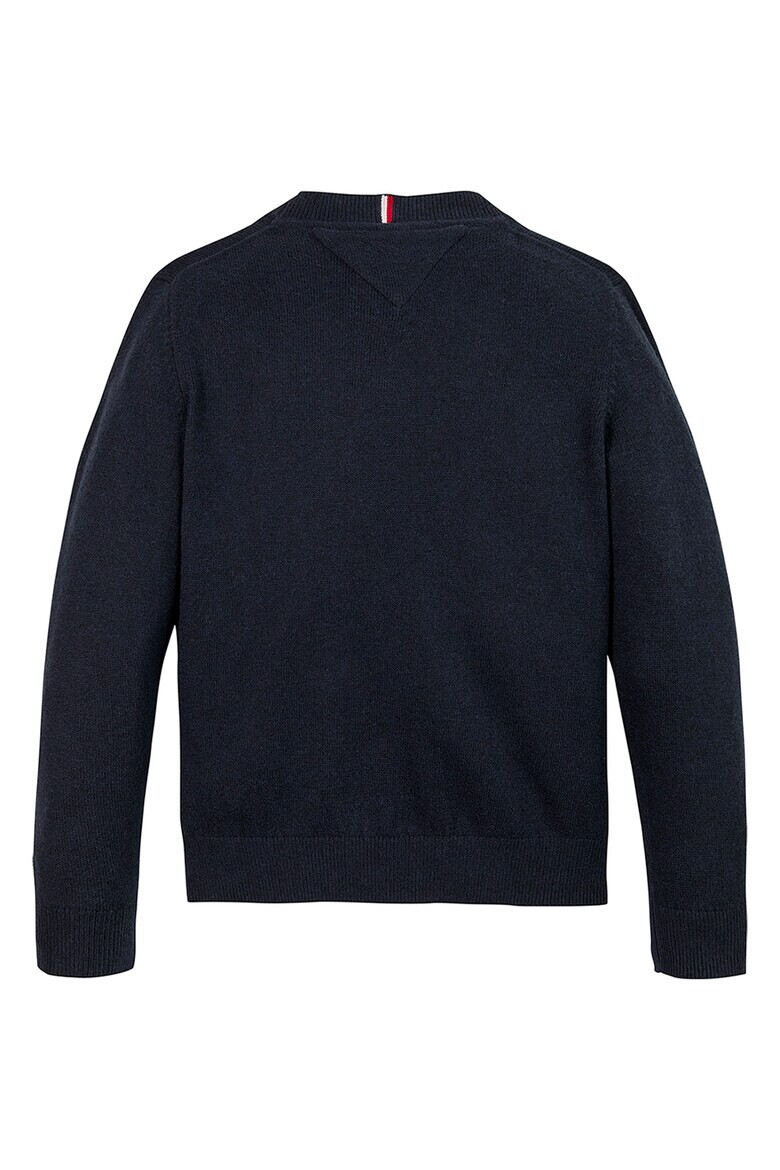 Tommy Hilfiger Пуловер с лого - Pepit.bg