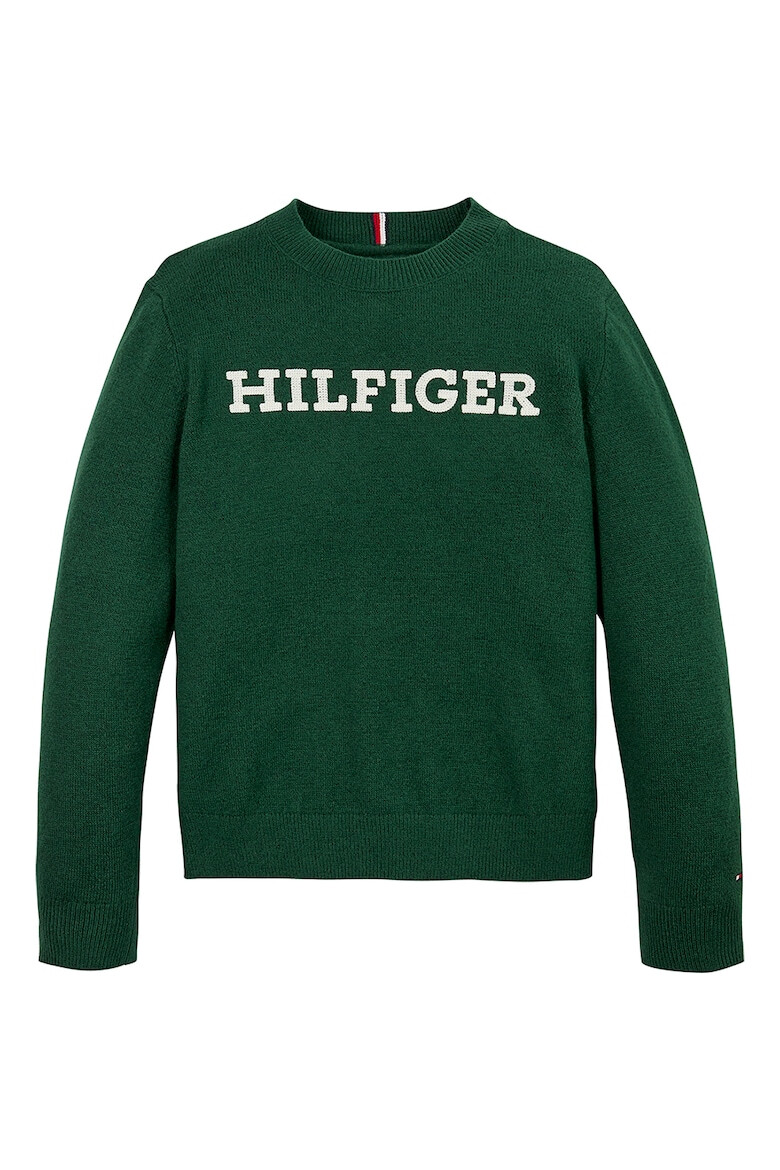 Tommy Hilfiger Пуловер с лого - Pepit.bg