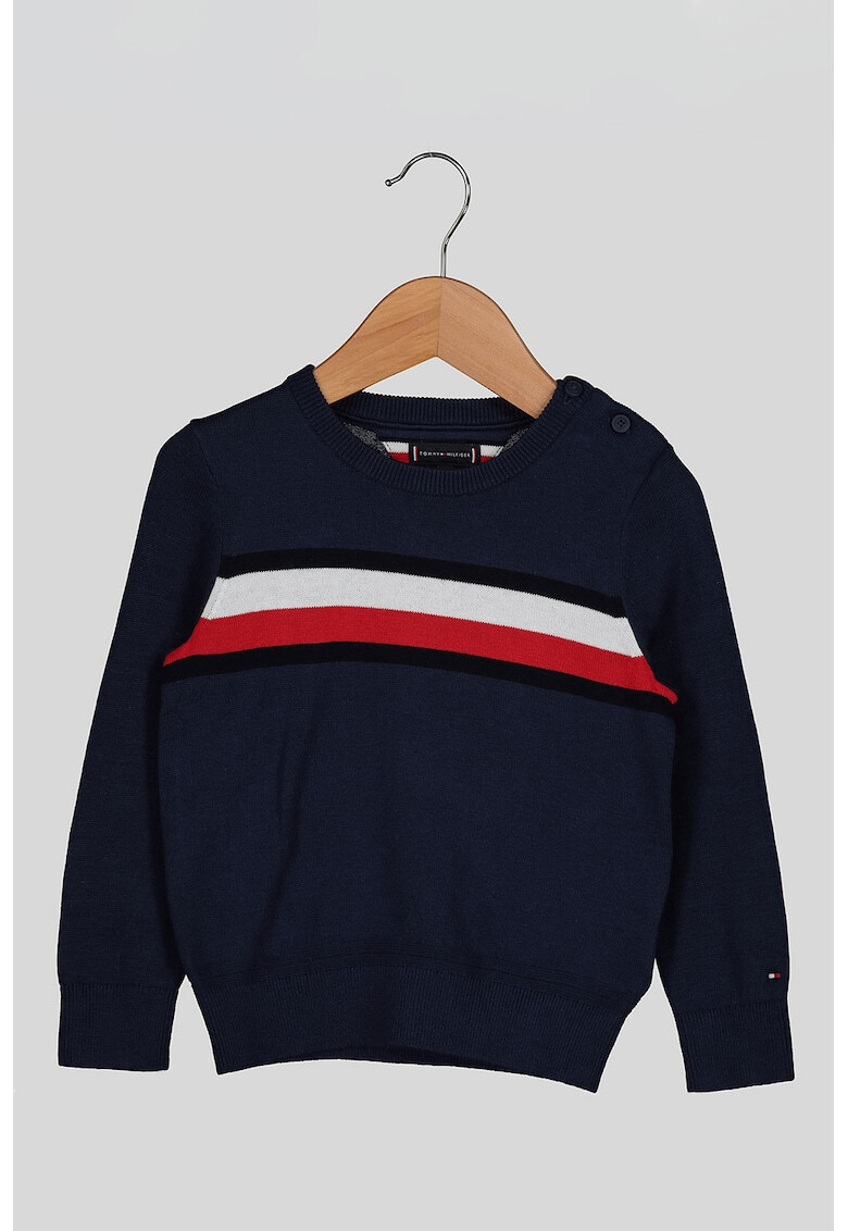 Tommy Hilfiger Пуловер с овално деколте - Pepit.bg