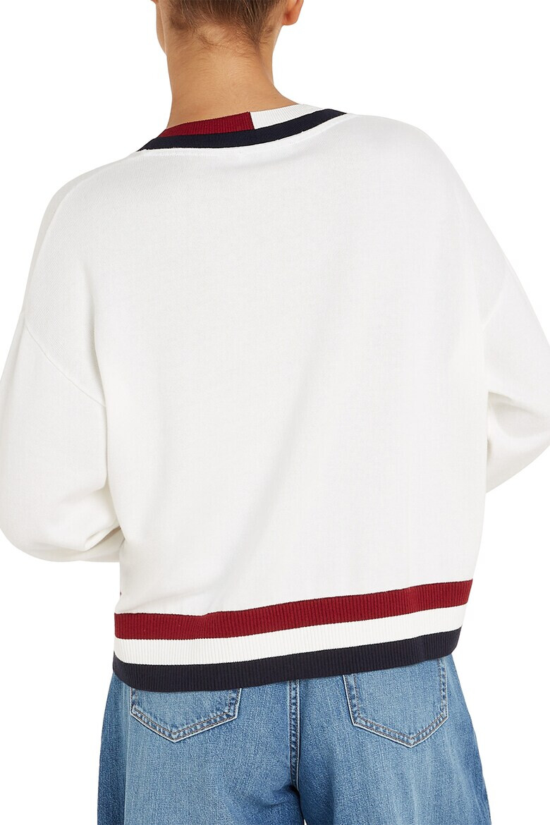 Tommy Hilfiger Пуловер с паднали ръкави - Pepit.bg