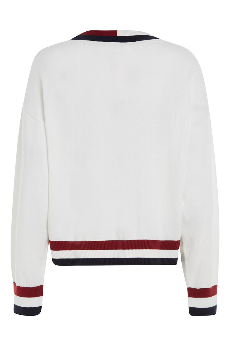 Tommy Hilfiger Пуловер с паднали ръкави - Pepit.bg