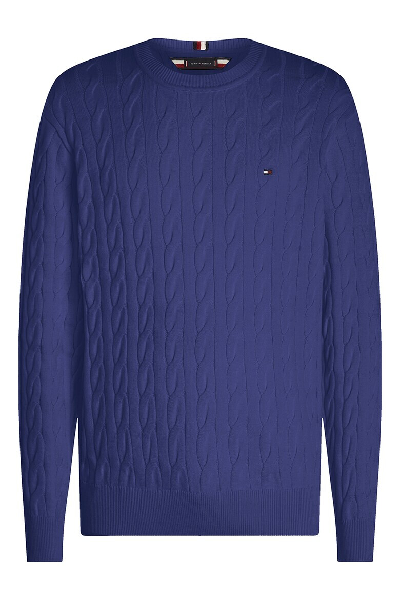 Tommy Hilfiger Пуловер с плетка осморка - Pepit.bg