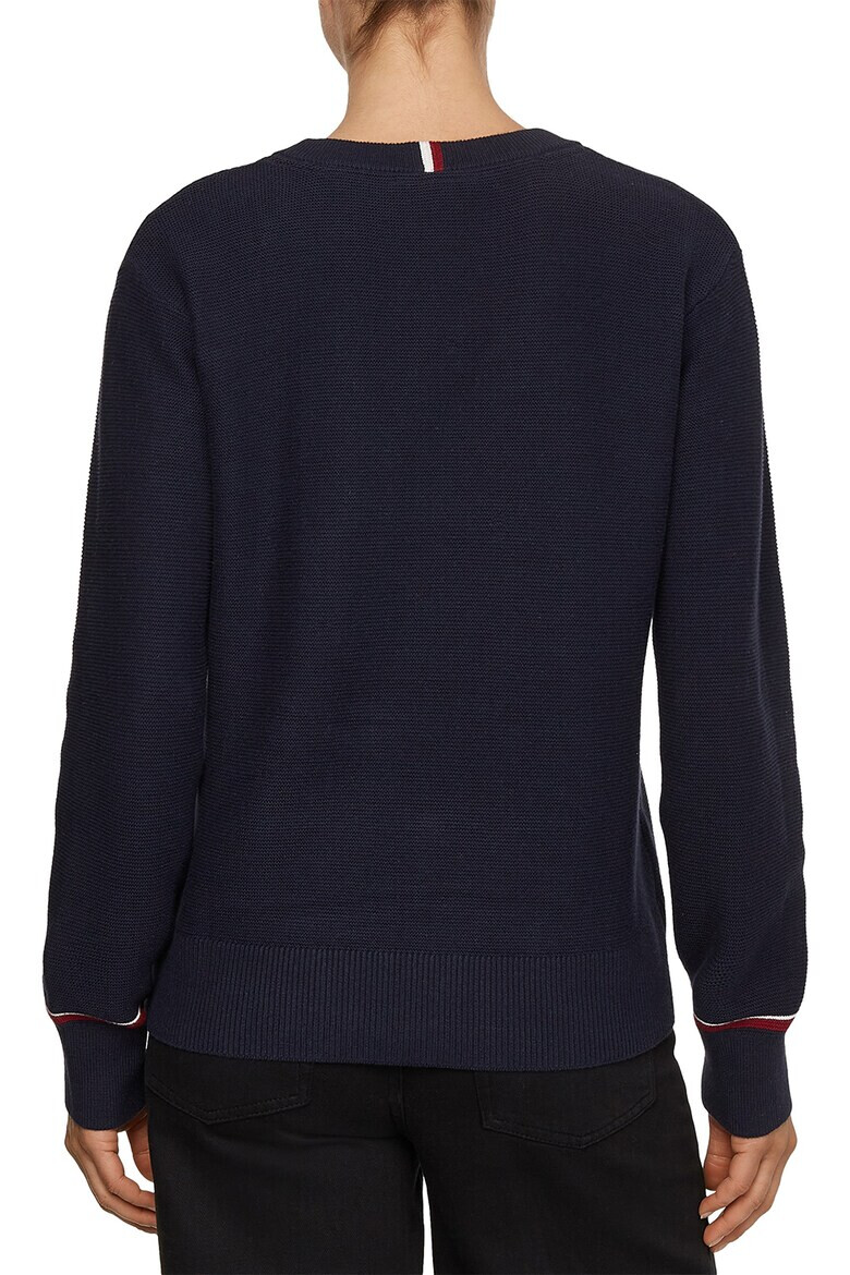 Tommy Hilfiger Пуловер с шпиц - Pepit.bg