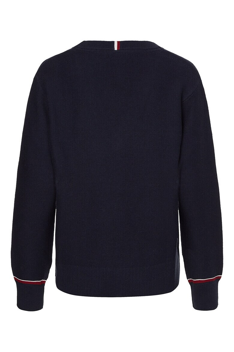 Tommy Hilfiger Пуловер с шпиц - Pepit.bg