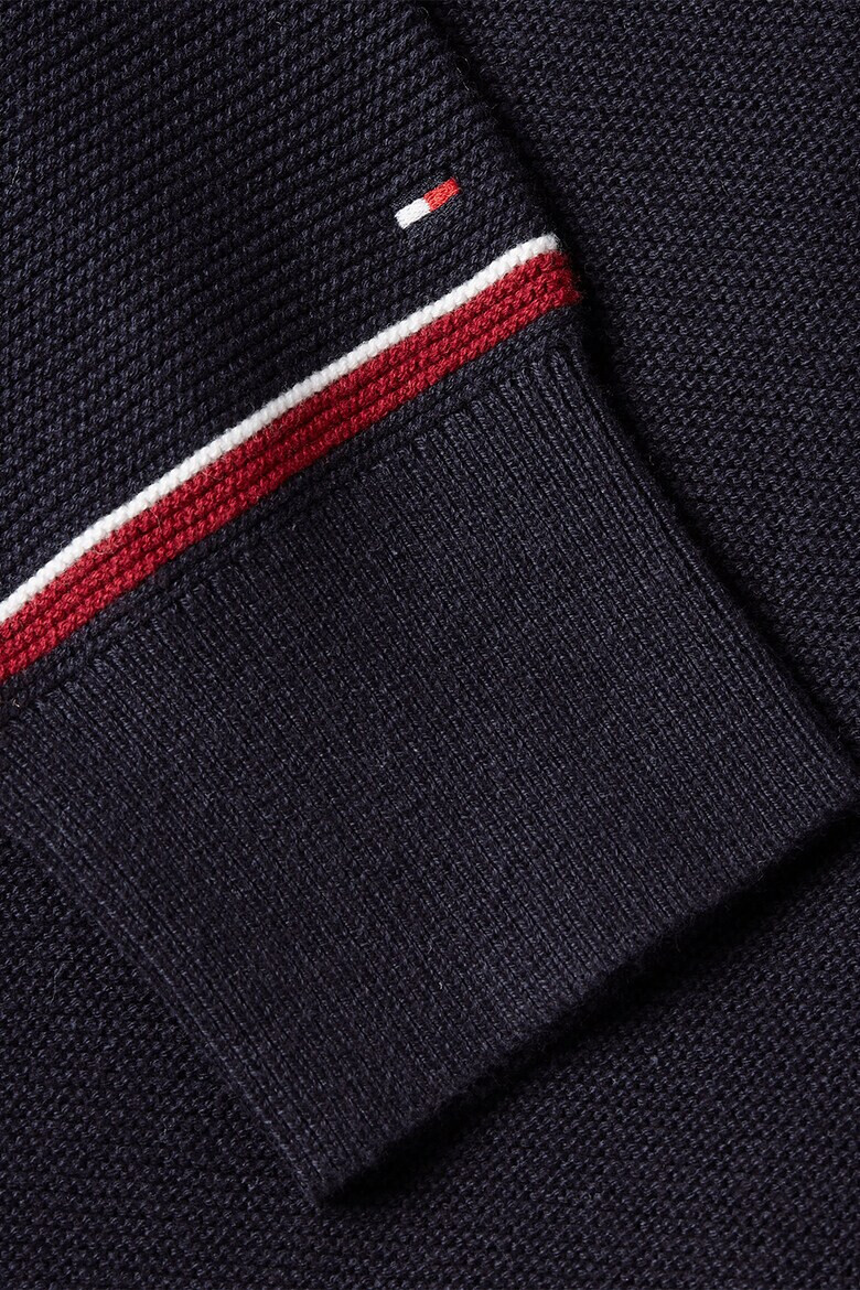Tommy Hilfiger Пуловер с шпиц - Pepit.bg