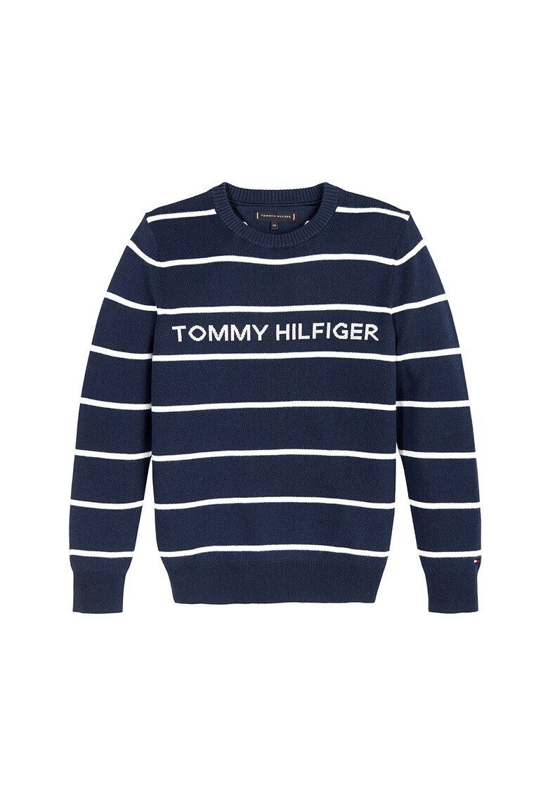 Tommy Hilfiger Раиран пуловер - Pepit.bg