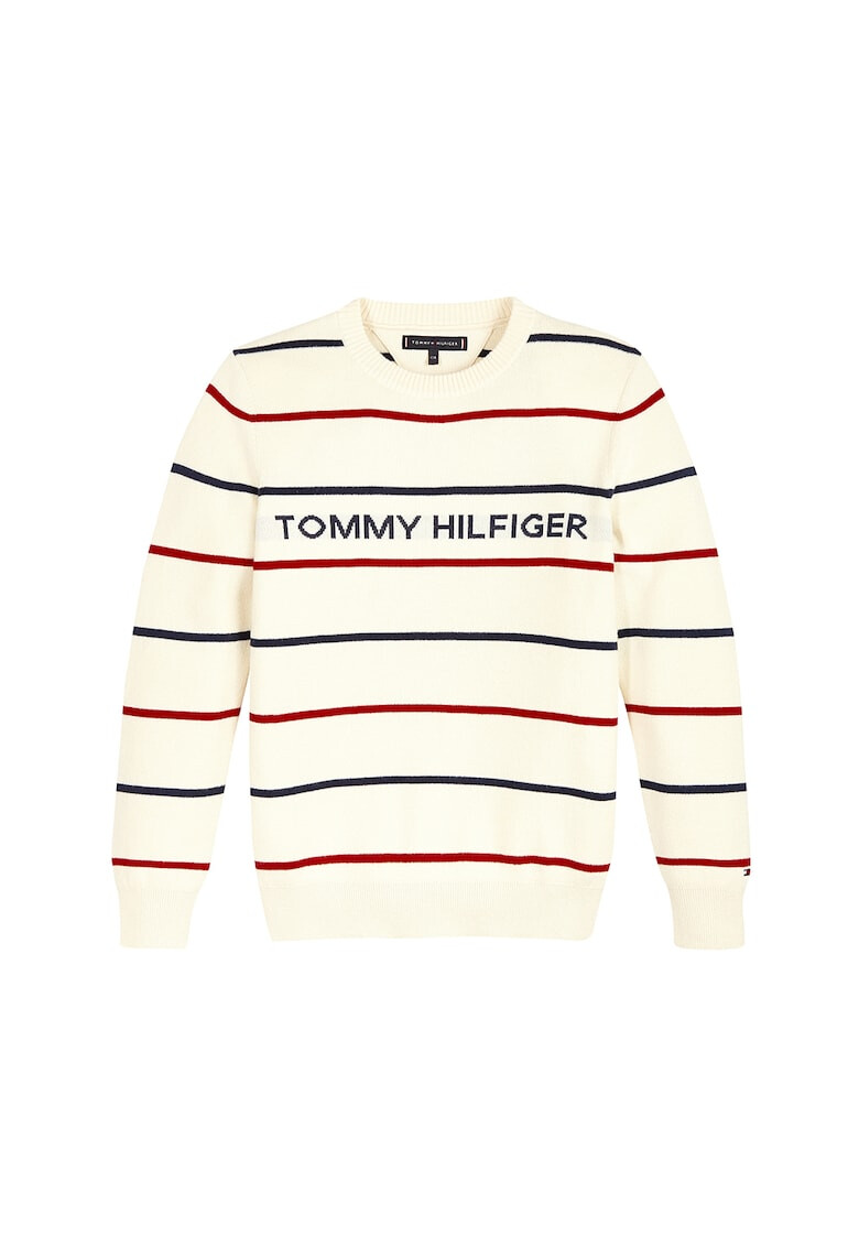 Tommy Hilfiger Раиран пуловер - Pepit.bg