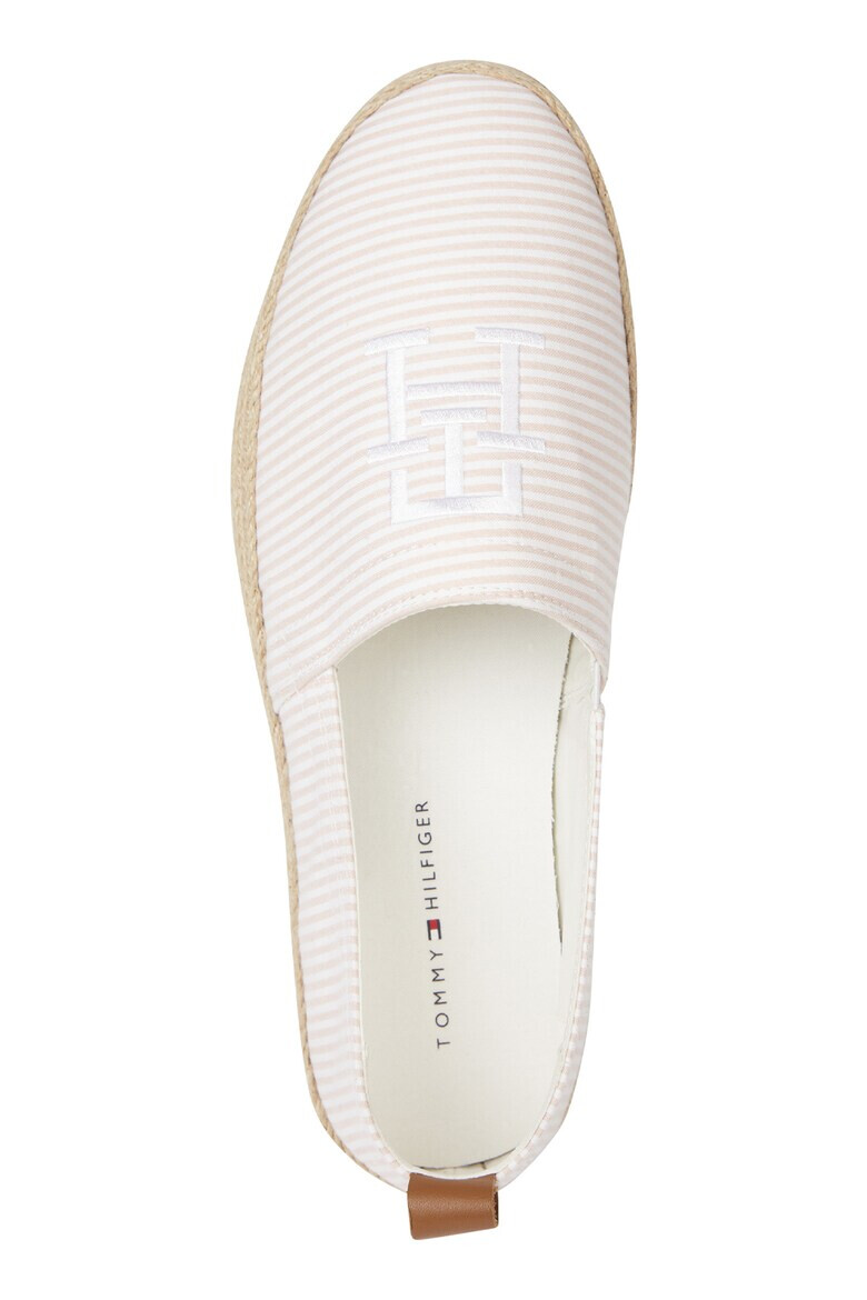 Tommy Hilfiger Раирани еспадрили с лого - Pepit.bg