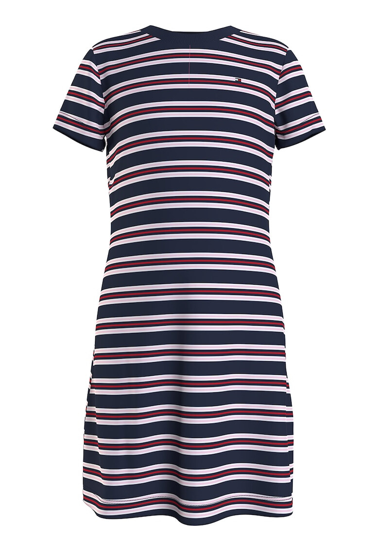 Tommy Hilfiger Разкроена рокля с лого - Pepit.bg