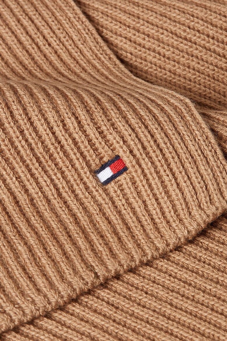 Tommy Hilfiger Рипсен шал с органичен памук - Pepit.bg