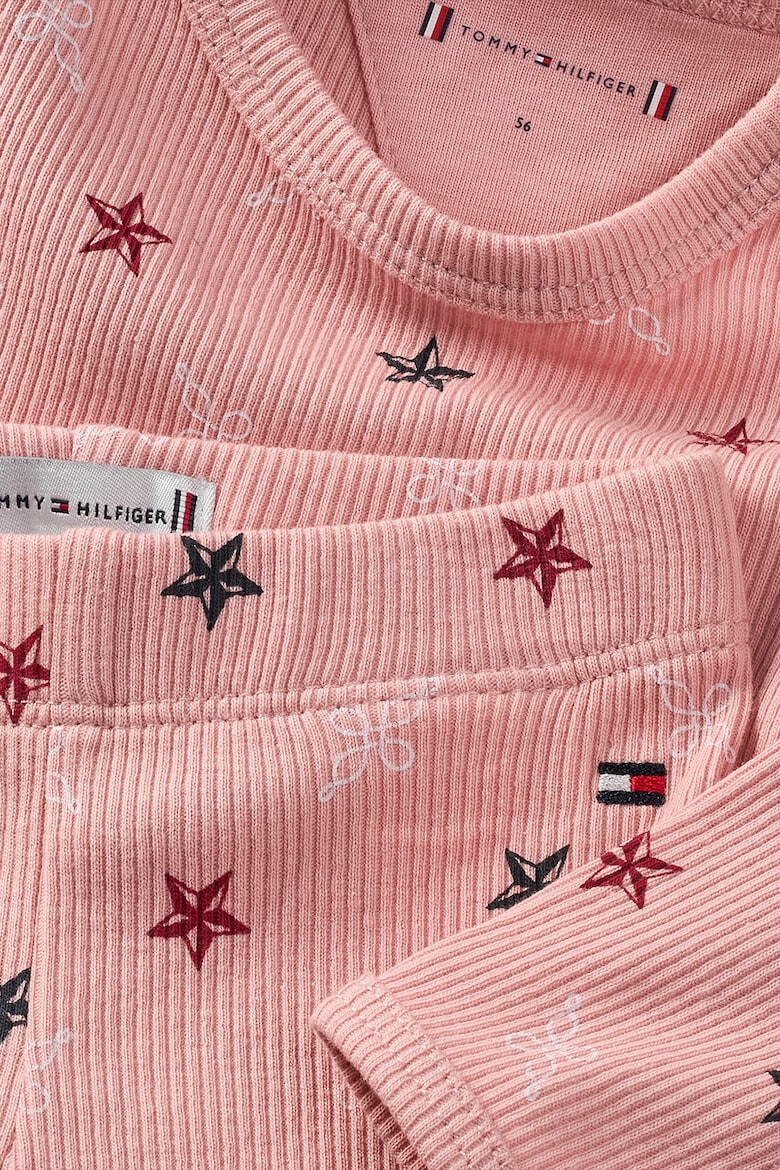 Tommy Hilfiger Рипсено боди и клин - 2 части - Pepit.bg