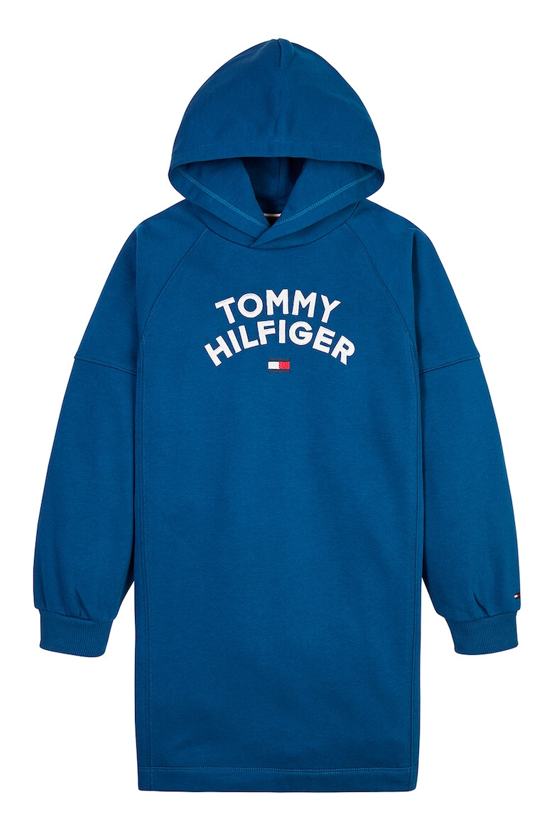 Tommy Hilfiger Рокля тип худи на лога - Pepit.bg