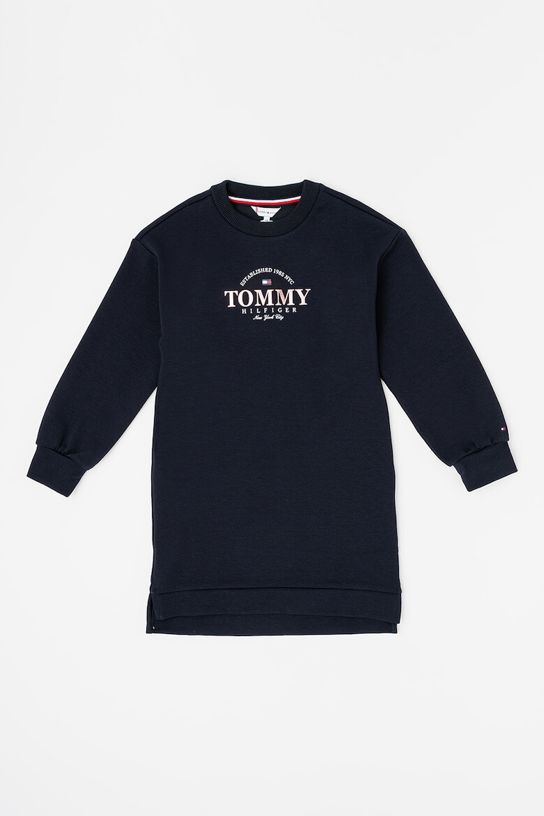 Tommy Hilfiger Рокля-суитшърт с лого на гърдите - Pepit.bg