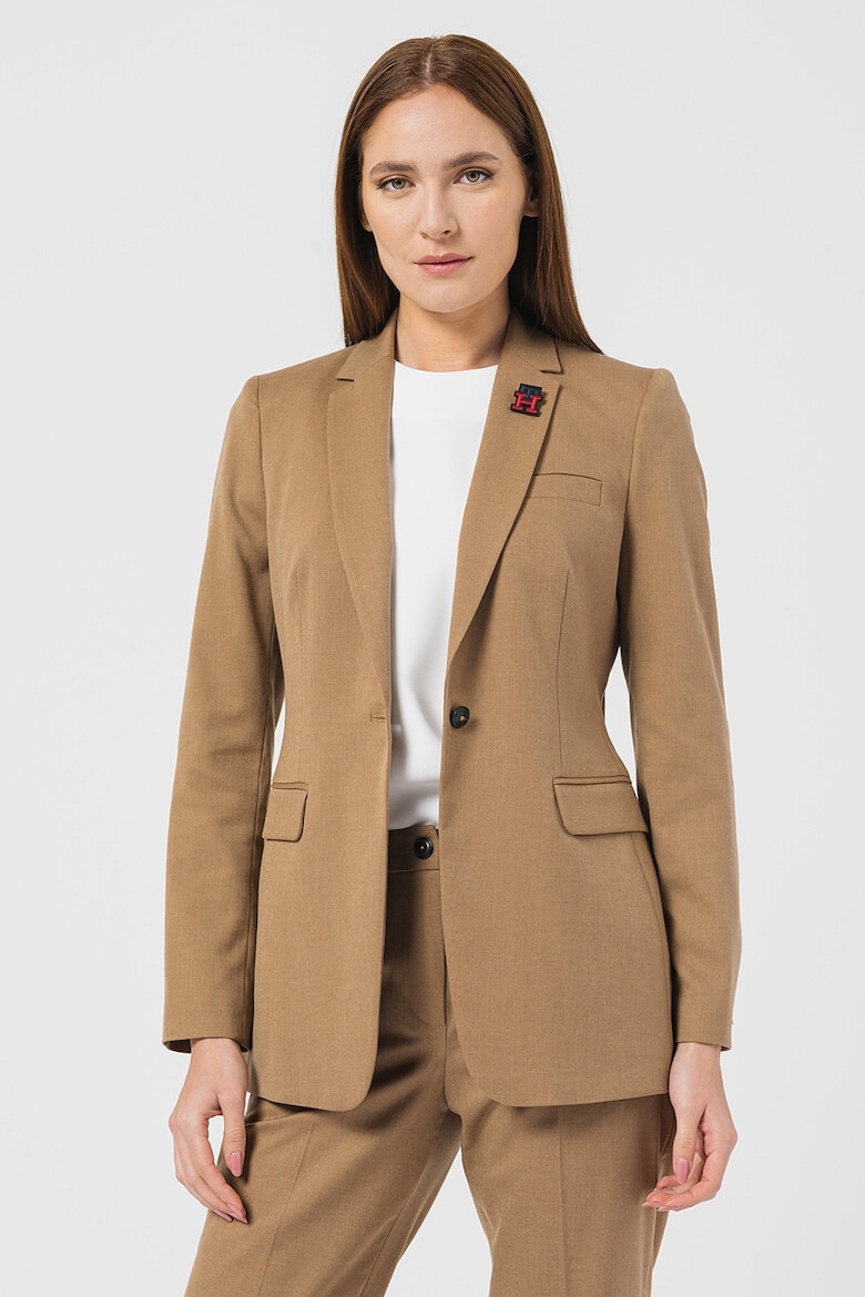 Tommy Hilfiger Сако с игла с монограм - Pepit.bg