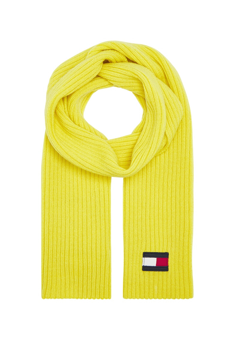Tommy Hilfiger Шал с вълна с лого - Pepit.bg