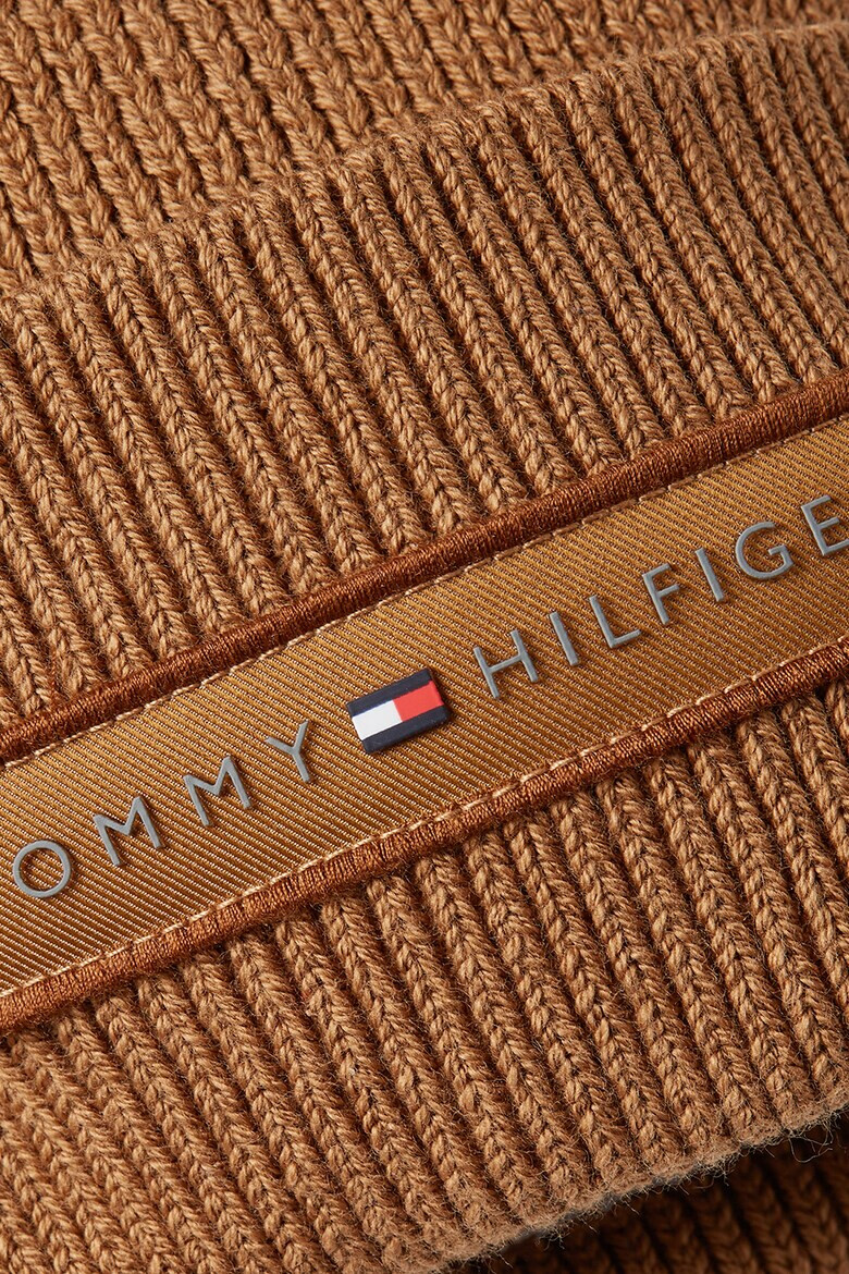 Tommy Hilfiger Шапка от органичен памук с лого - Pepit.bg