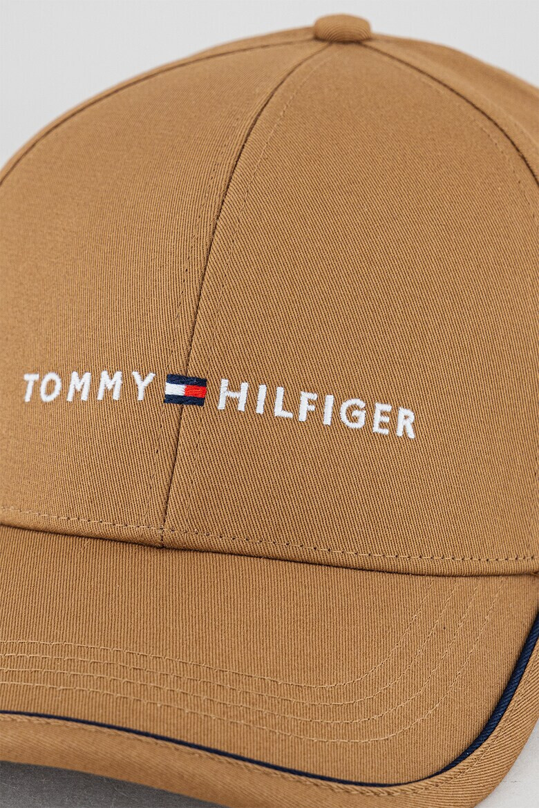 Tommy Hilfiger Шапка от органичен памук с лого - Pepit.bg