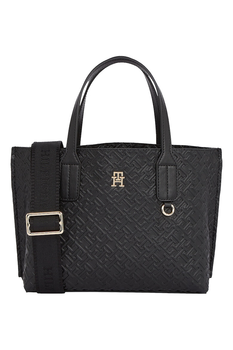 Tommy Hilfiger Шопинг чанта Distinct с монограм - Pepit.bg