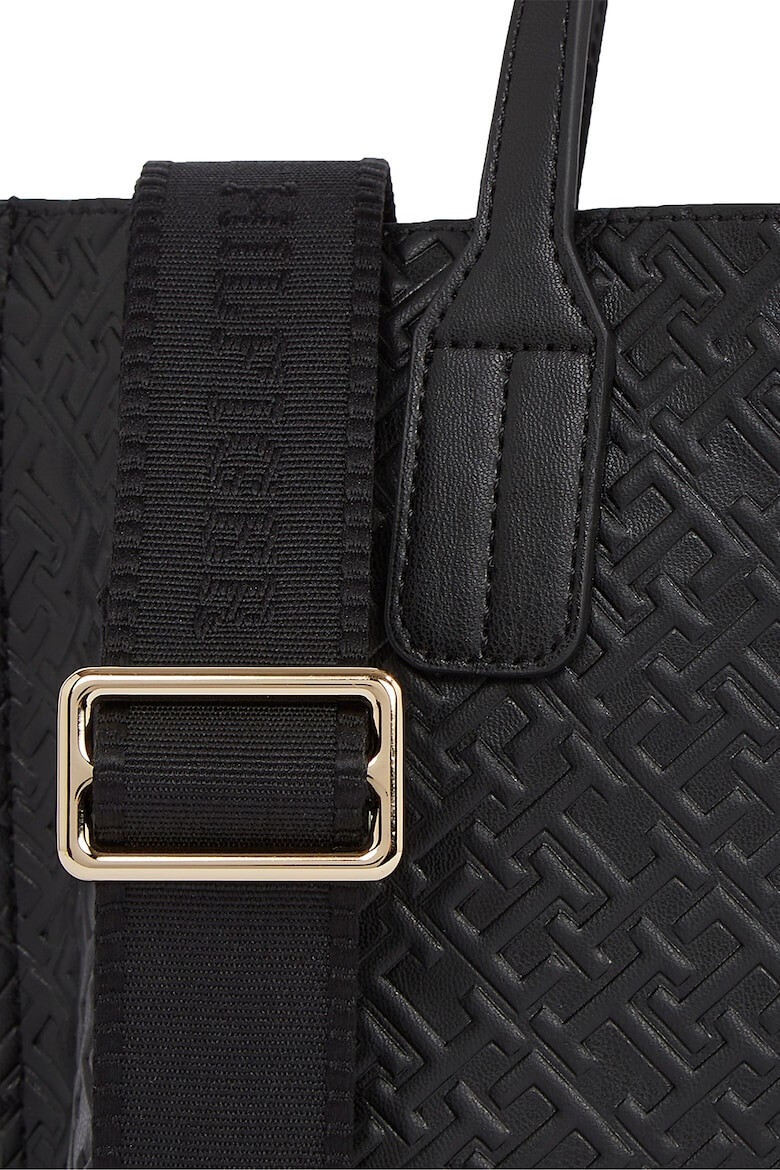 Tommy Hilfiger Шопинг чанта Distinct с монограм - Pepit.bg