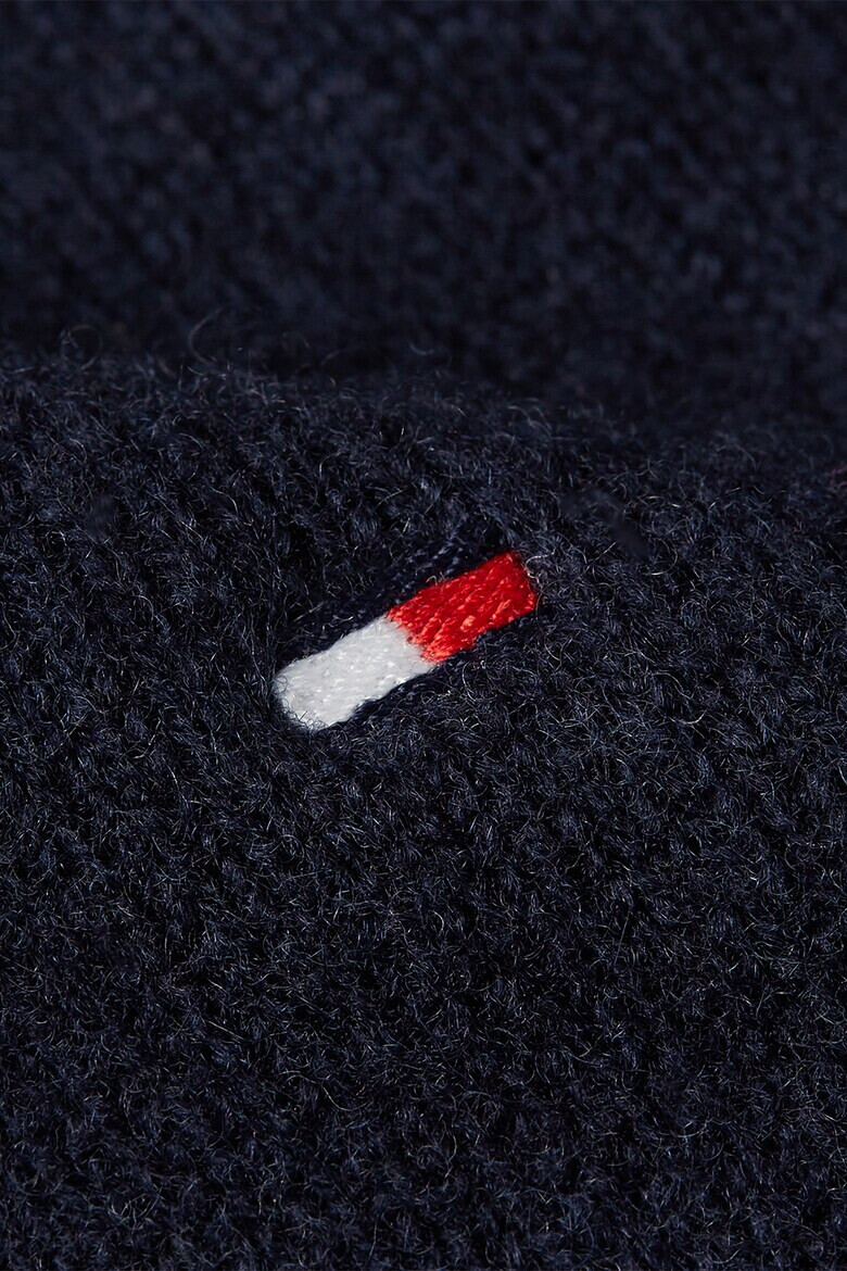 Tommy Hilfiger Шпиц пуловер с вълна - Pepit.bg