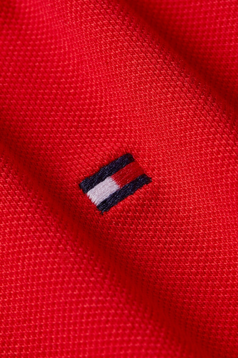 Tommy Hilfiger Слим тениска с яка - Pepit.bg