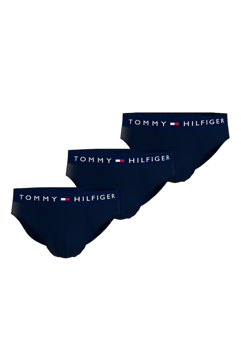 Tommy Hilfiger Слипове с лого - 3 чифта - Pepit.bg