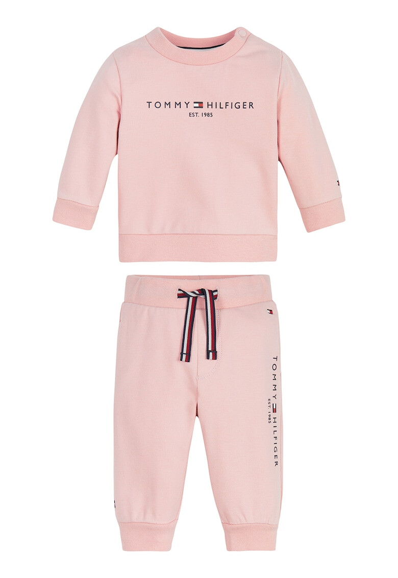 Tommy Hilfiger Спортен екип с органичен памук Розов 80 CM Standard - Pepit.bg