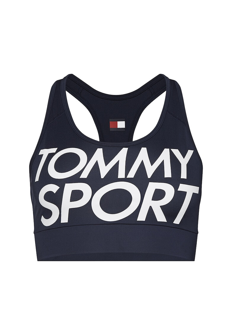 Tommy Hilfiger Спортен сутиен с изрязан гръб - Pepit.bg