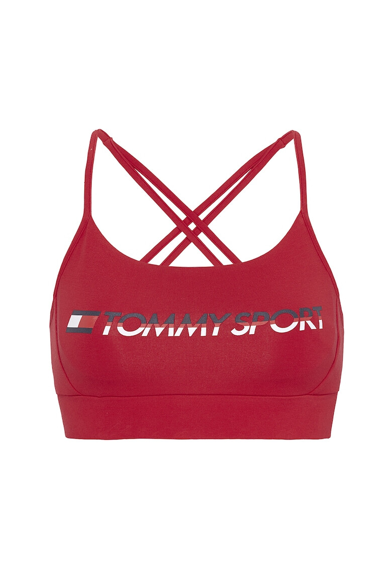 Tommy Hilfiger Спортен сутиен с лого - Pepit.bg