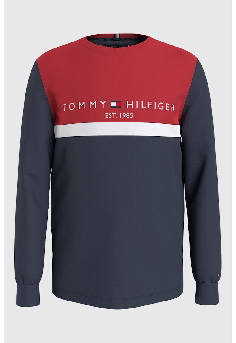 Tommy Hilfiger Суитшърт от органичен памук с лого - Pepit.bg