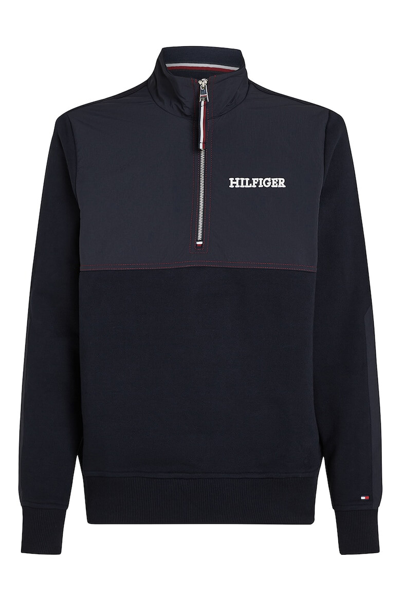 Tommy Hilfiger Суитшърт с къс цип - Pepit.bg