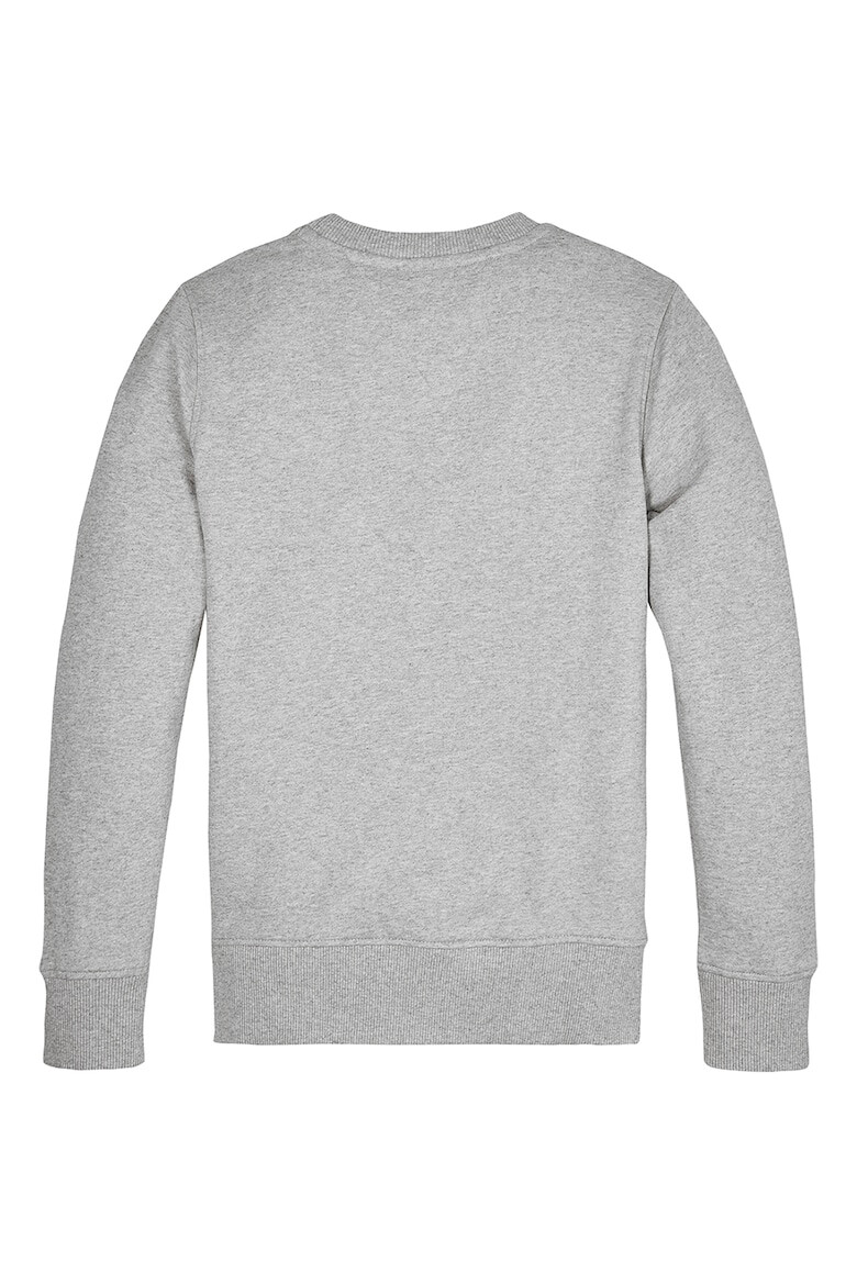 Tommy Hilfiger Суитшърт с лого - Сив меланж - Pepit.bg