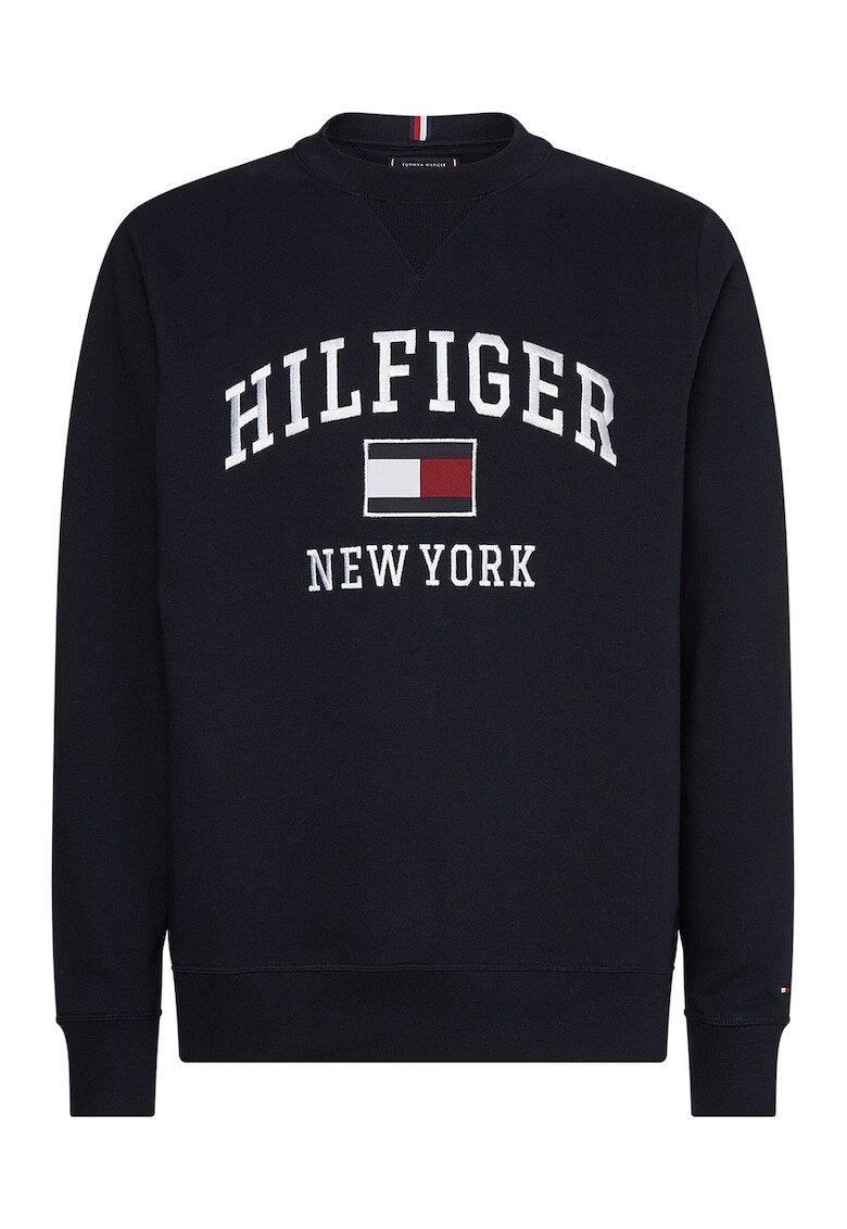 Tommy Hilfiger Суитшърт с органичен памук и лого - Pepit.bg