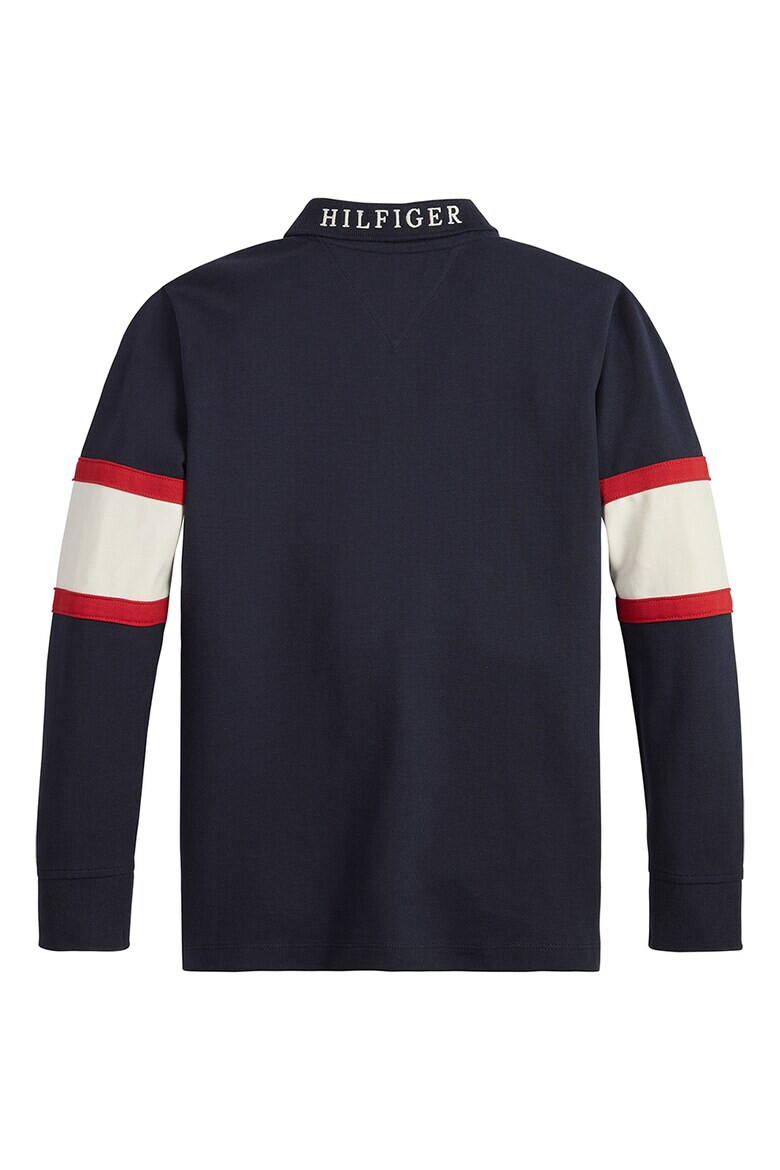 Tommy Hilfiger Суитшърт с органичен памук с яка - Pepit.bg