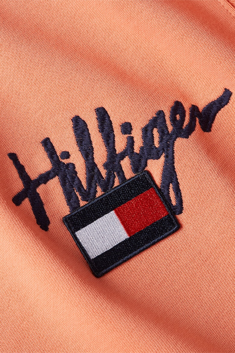 Tommy Hilfiger Суитшърт с овално деколте и бродирано лого - Pepit.bg