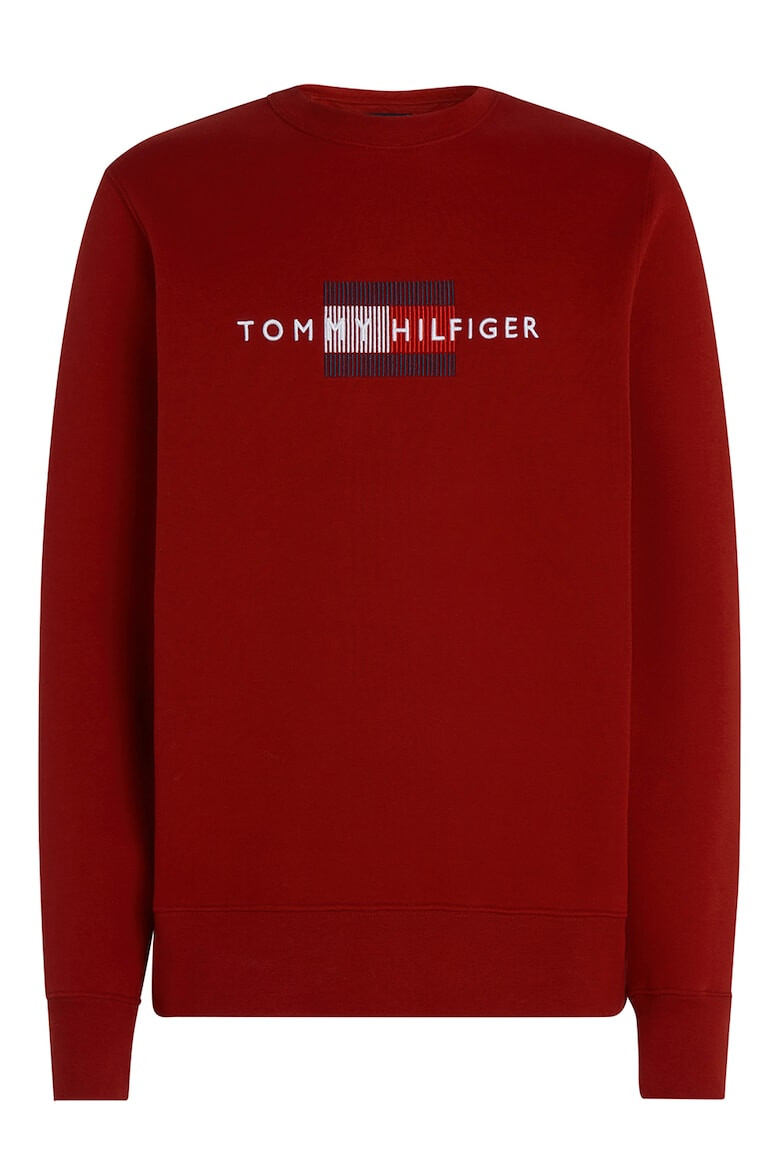 Tommy Hilfiger Суитшърт с памук с лого - Pepit.bg