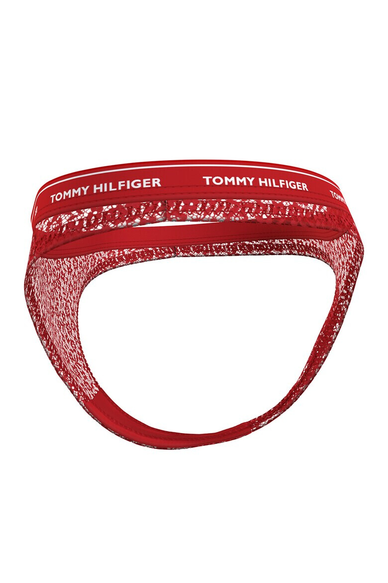 Tommy Hilfiger Танга с дантела - 3 чифта - Pepit.bg