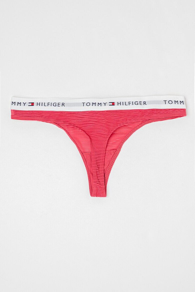 Tommy Hilfiger Танга с лого 3 чифта - Pepit.bg