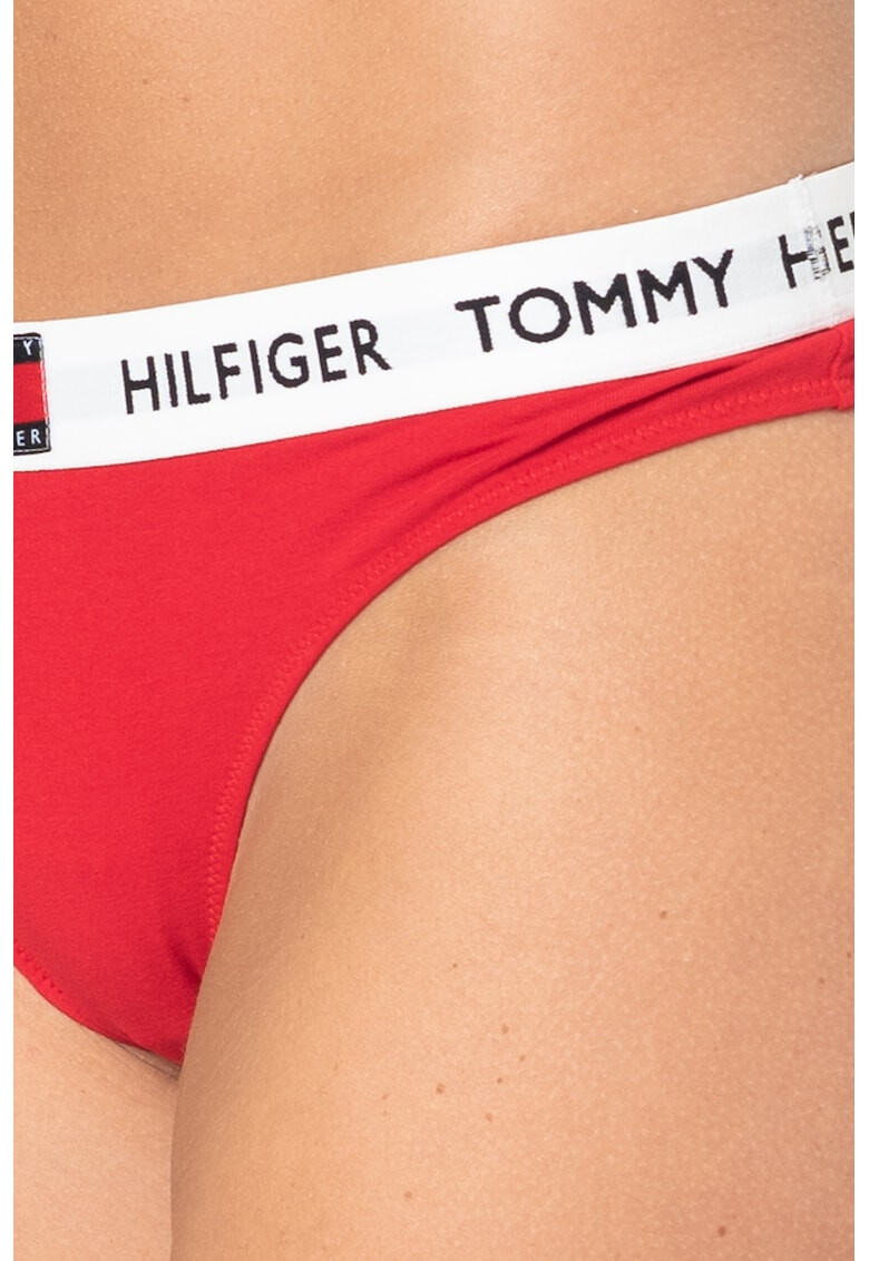 Tommy Hilfiger Танга с лого на талията - Pepit.bg