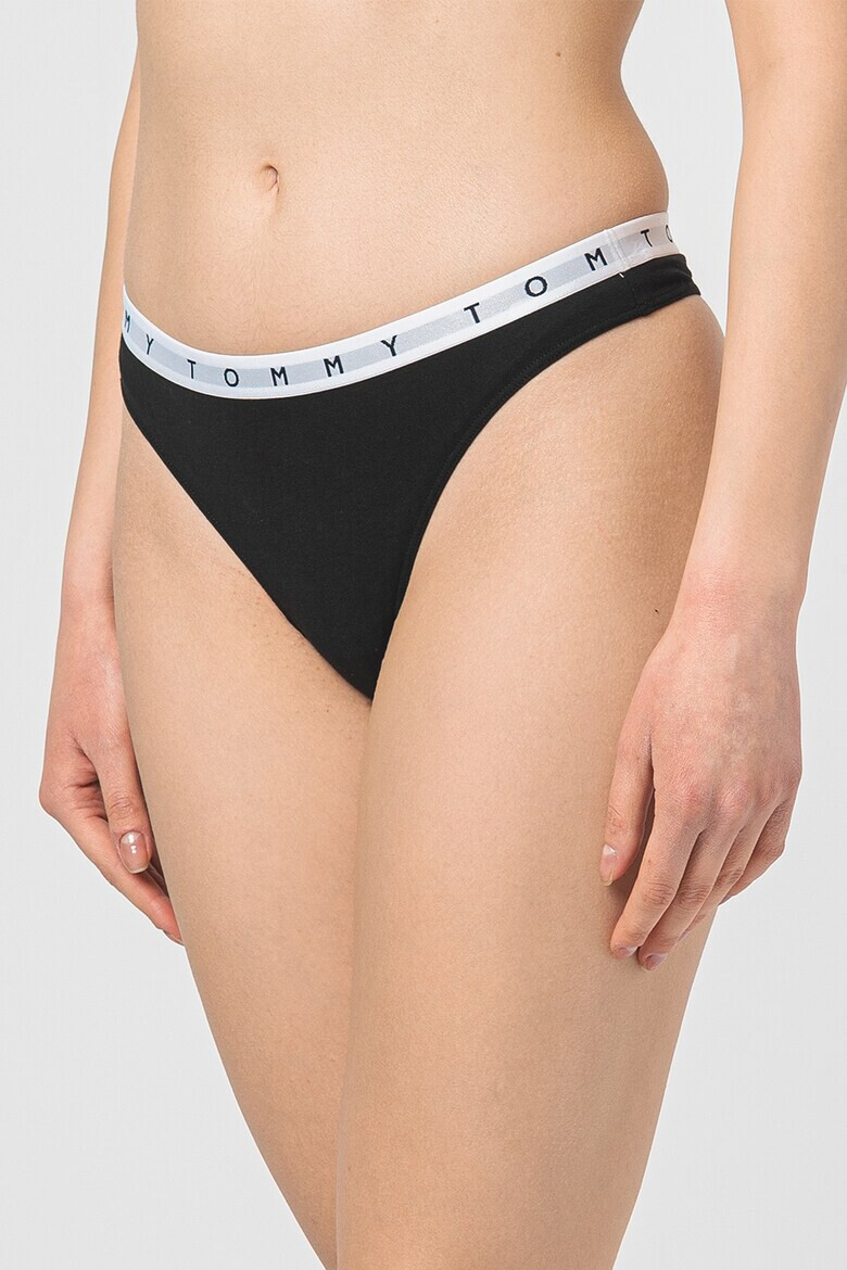 Tommy Hilfiger Танга с шарка - 3 чифта - Pepit.bg