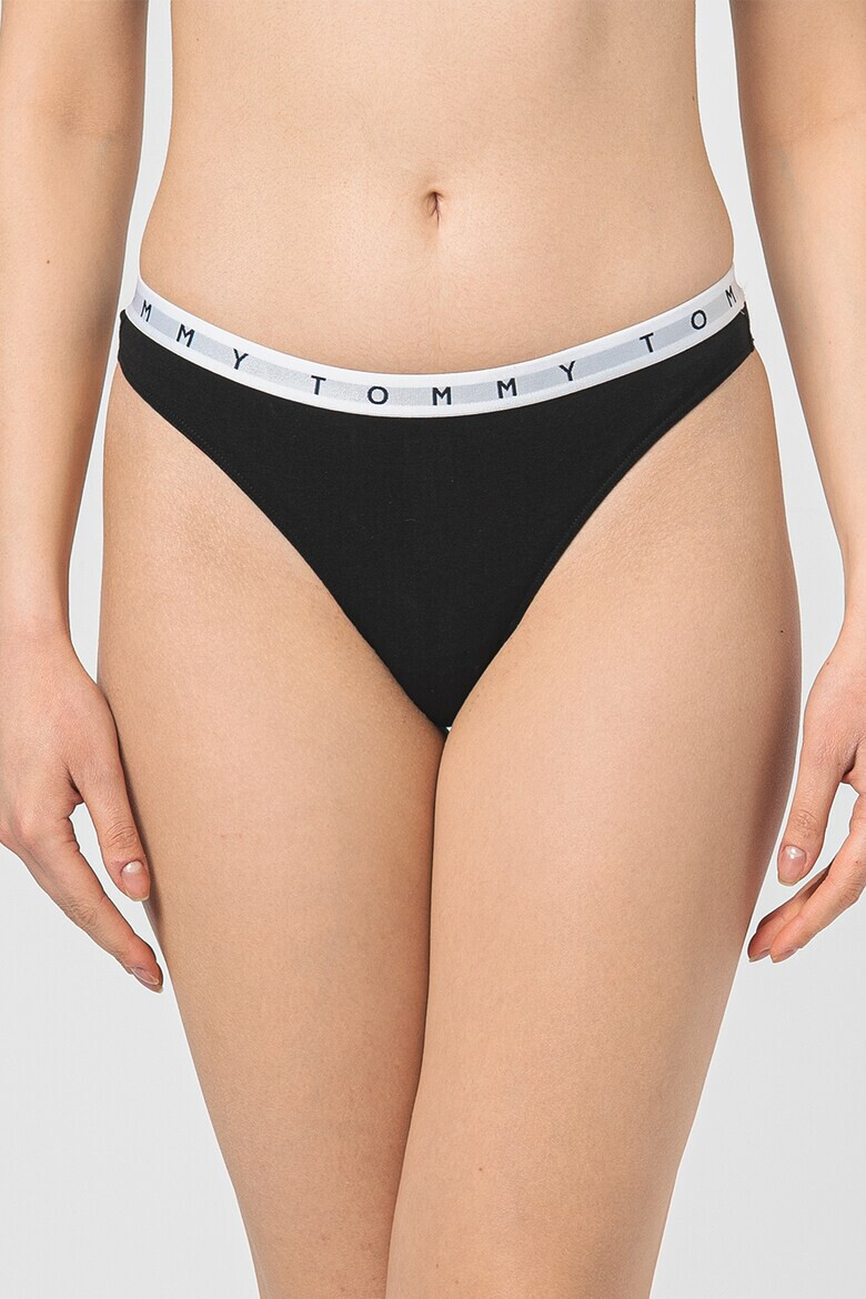 Tommy Hilfiger Танга с шарка - 3 чифта - Pepit.bg