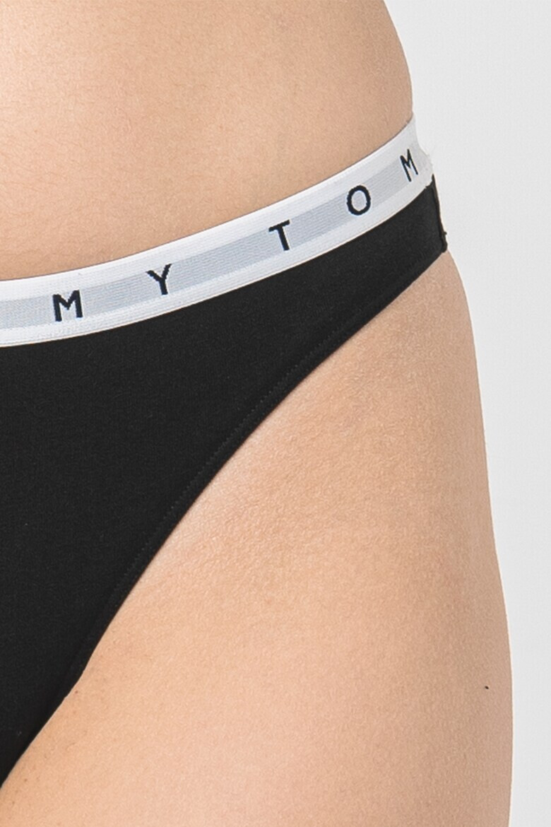 Tommy Hilfiger Танга с шарка - 3 чифта - Pepit.bg