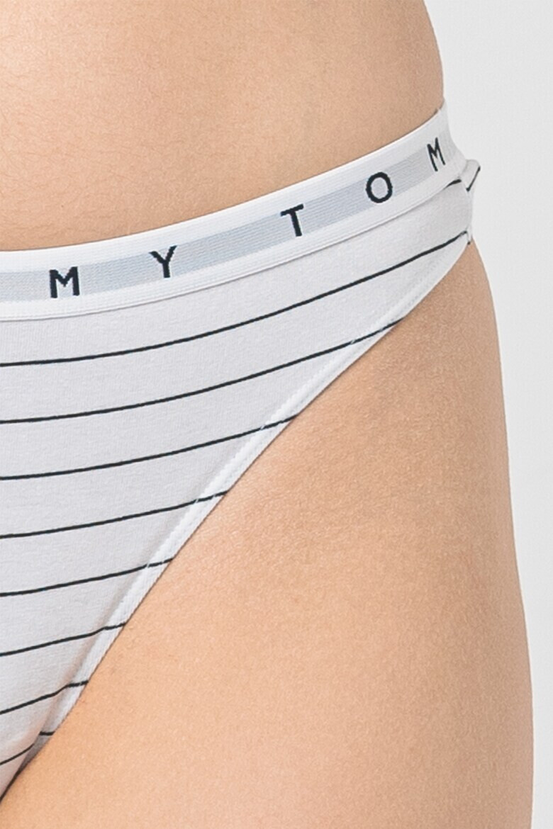Tommy Hilfiger Танга с шарка - 3 чифта - Pepit.bg