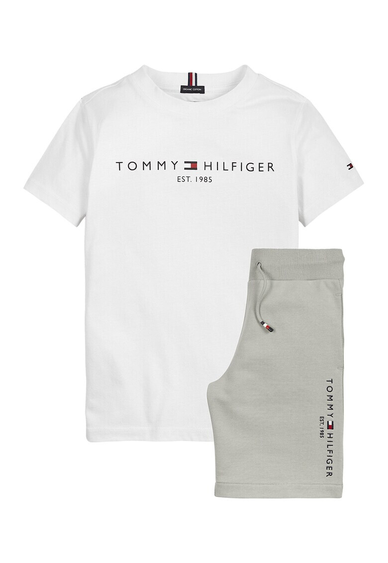 Tommy Hilfiger Тениска и къс панталон с органичен памук - Pepit.bg